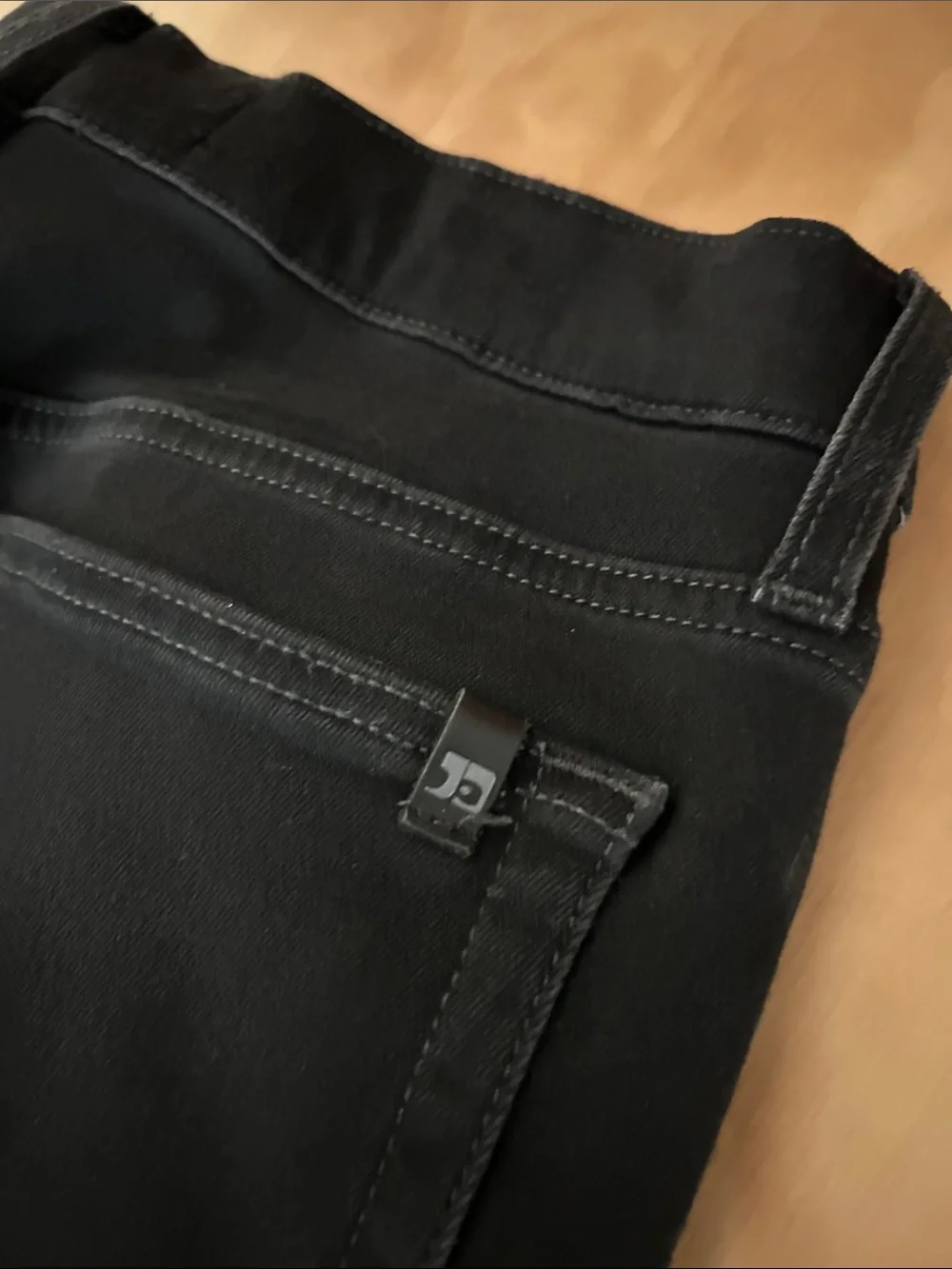 Classic Joe’s Black Straight-Leg Jeans